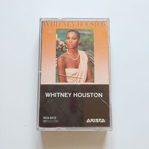 Whitney Houston self titled debut cassette tape vintage 1985